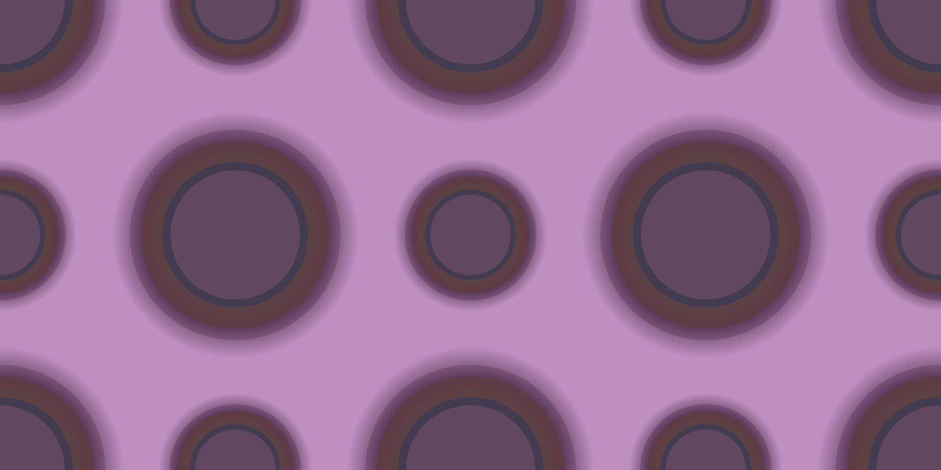 Purple Background with Pattern Circle Seamless vector