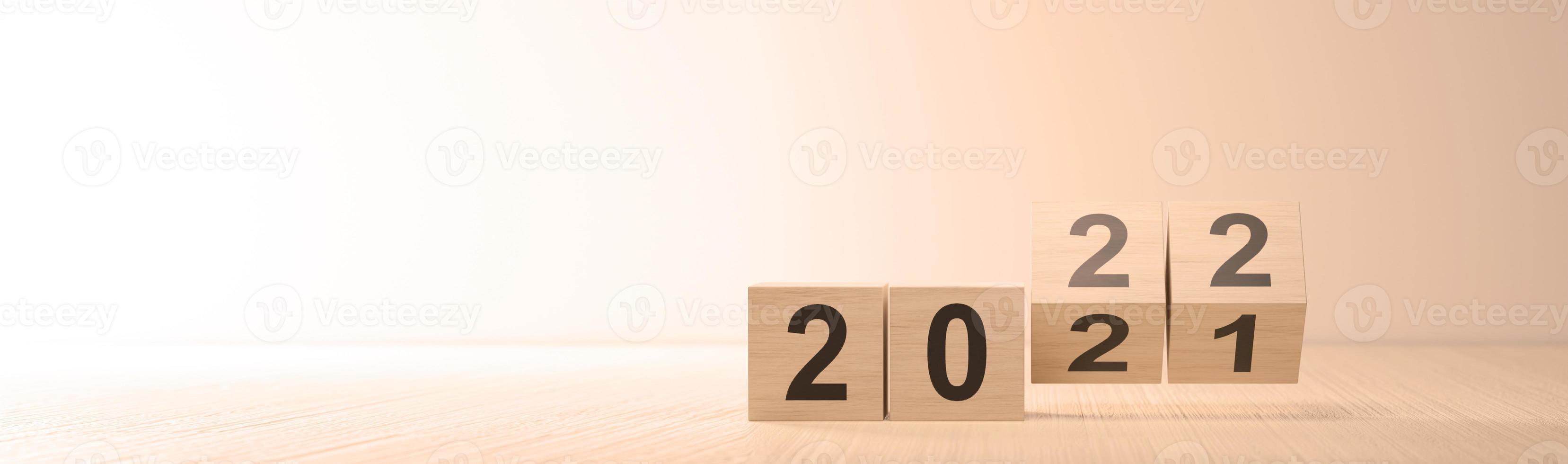 Happy New Year Background. Goals for 2022. 3D illustration photo