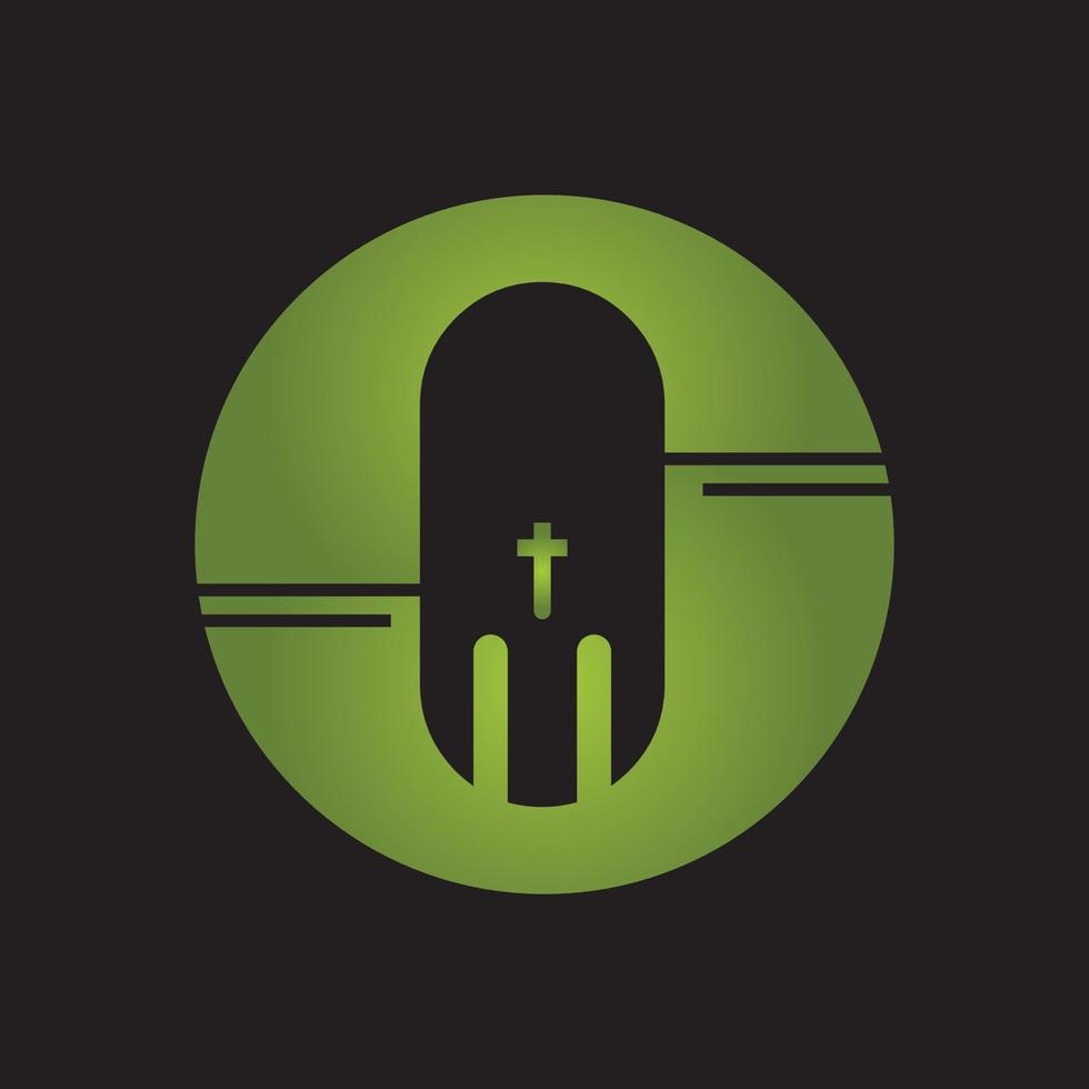 The Church Logo Design Inspiration Vector Stock