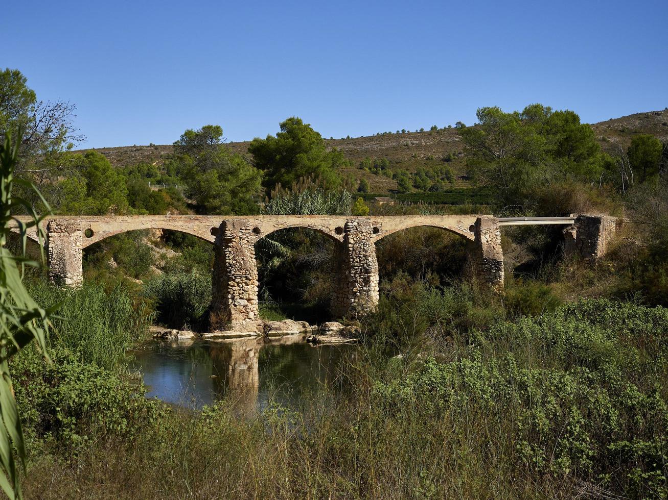 vistas del pueblo de barcheta, españa foto