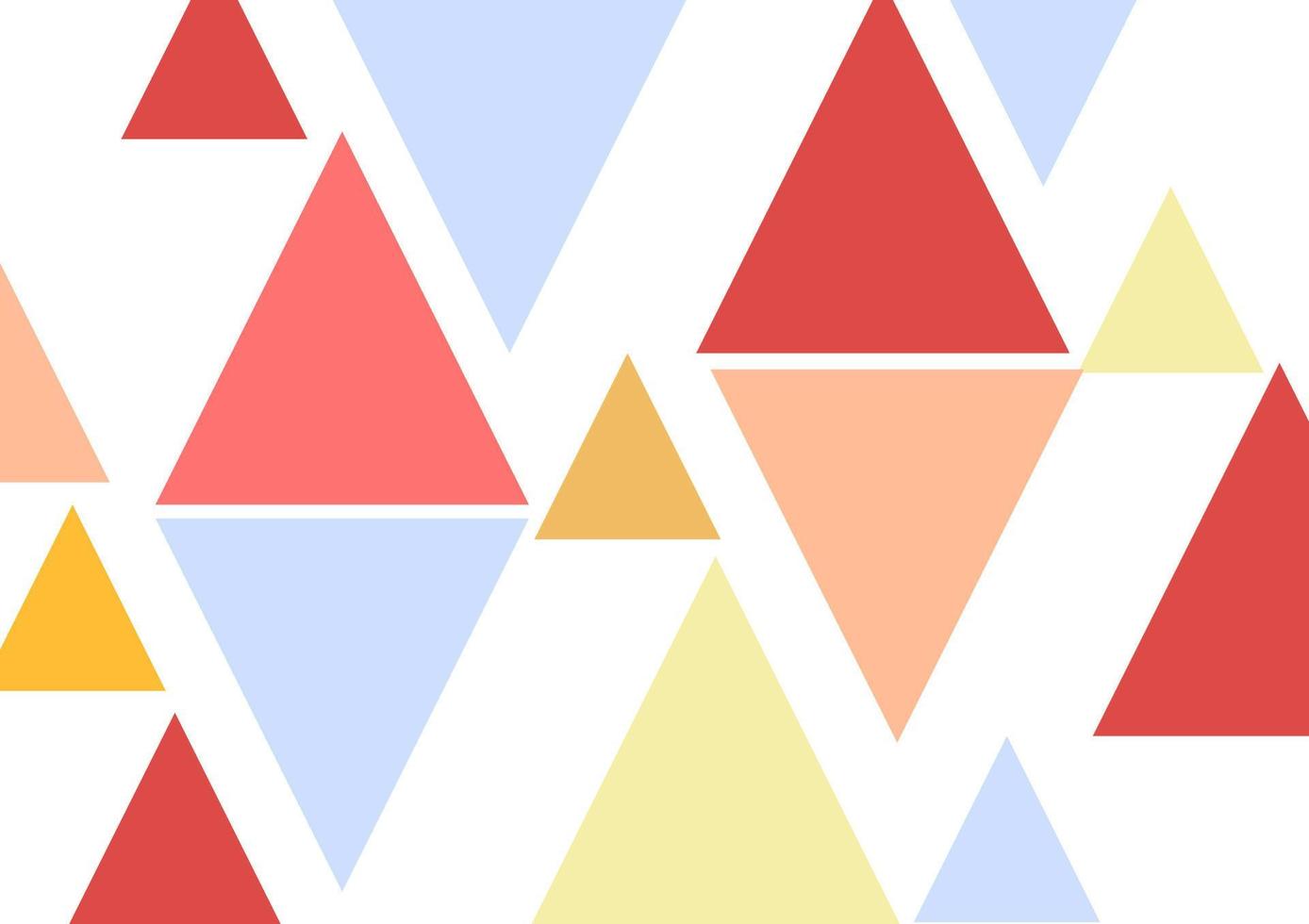 colorful triangle background with abstract theme vector