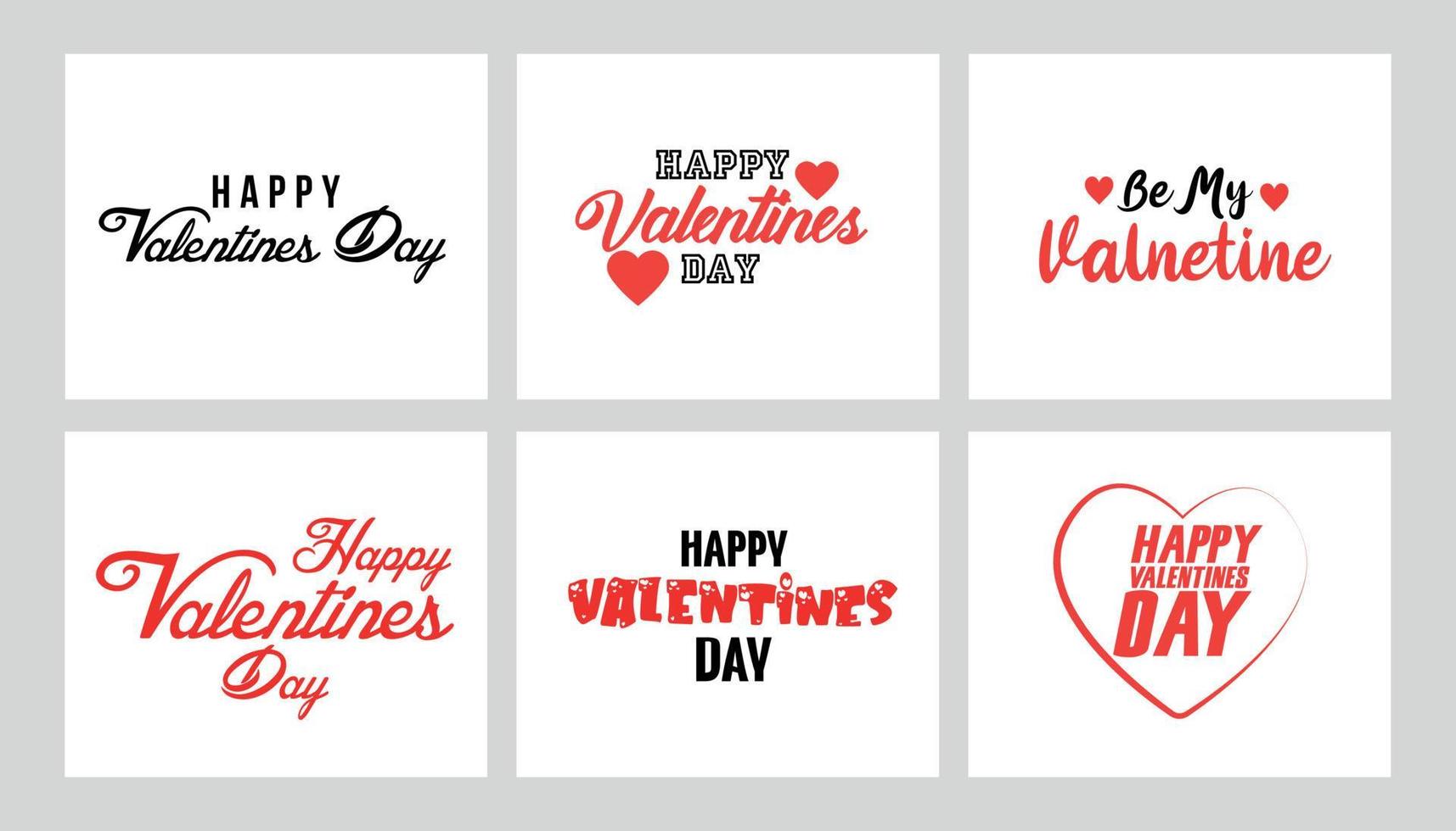 Happy valentine's day background with heart pattern and typography typographic lettering of text. Romantic love wallpaper banner. Quote, phrase and greeting. Vector illustration.