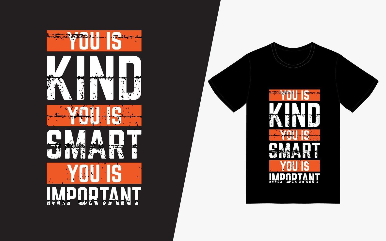 Typography TShirt Design vector