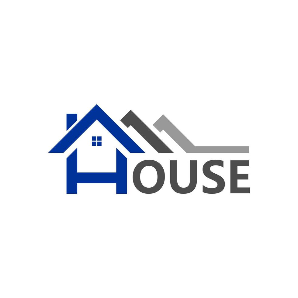 House Logo. House Icon. House icon vector isolated on white background.