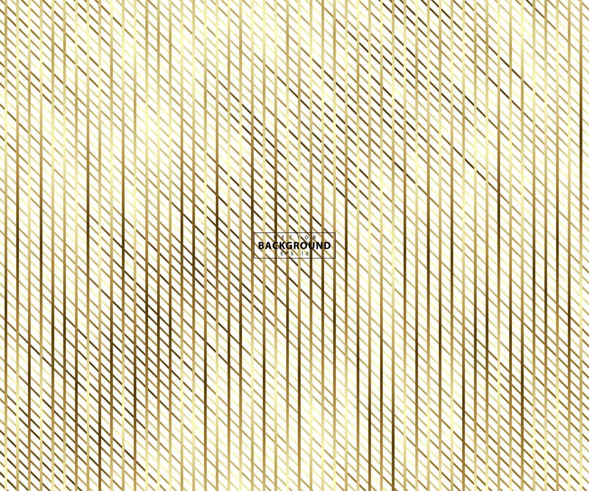 Gold color line background vector