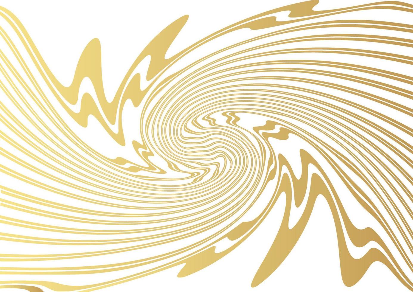 Gold wave line background. Luxurious design vector