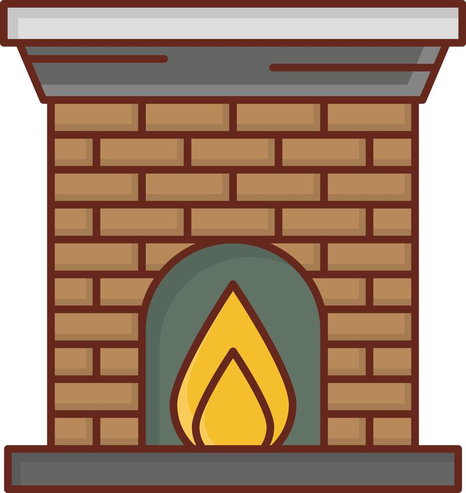 chimney Vector illustration on a transparent background. Premium quality symbols. Vector Line Flat color  icon for concept and graphic design.
