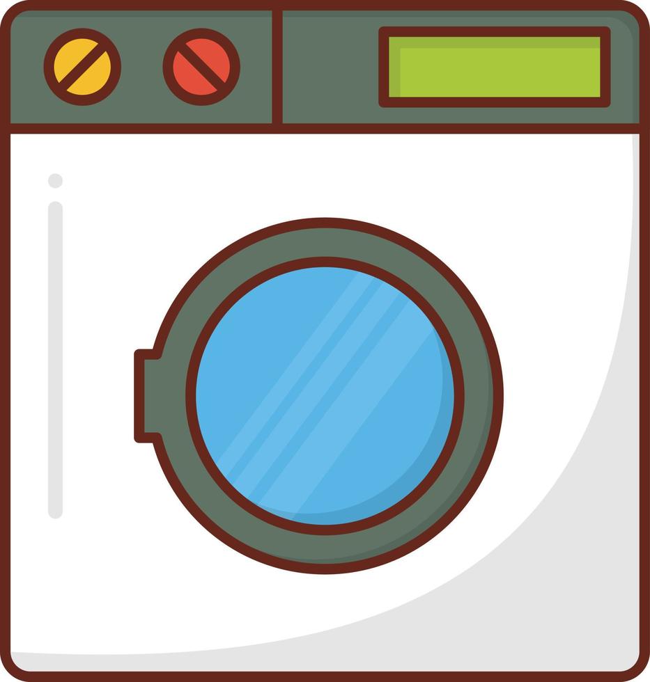 Ilustración de vector de lavado sobre un fondo transparente. símbolos de primera calidad. icono de color plano de línea vectorial para concepto y diseño gráfico.