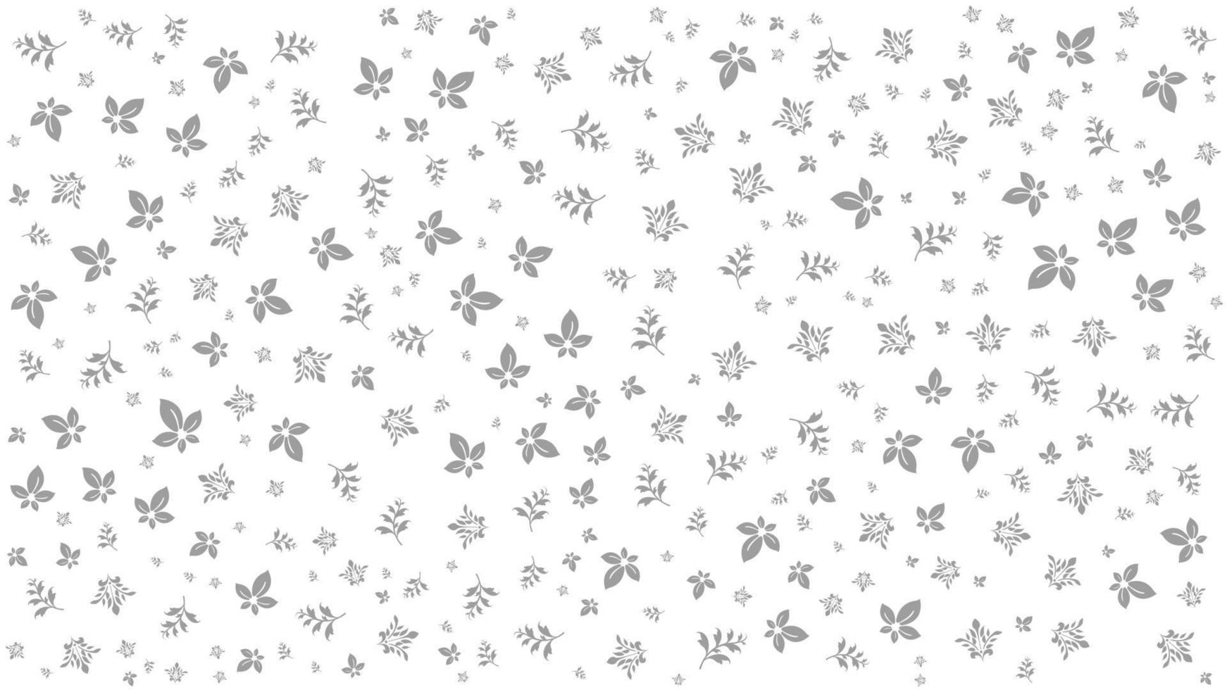 Flower pattern background vector