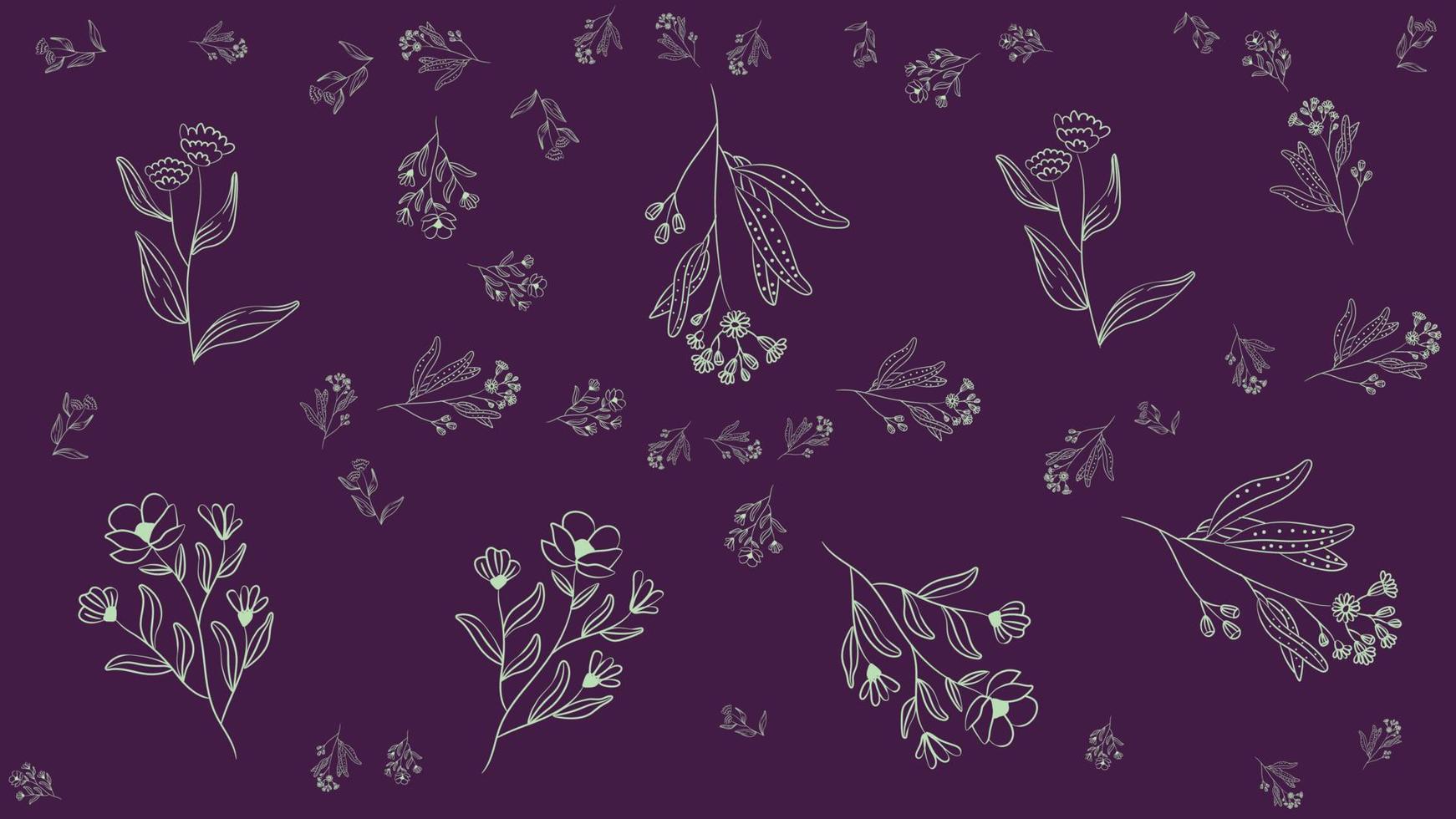 Flower geometric pattern vector