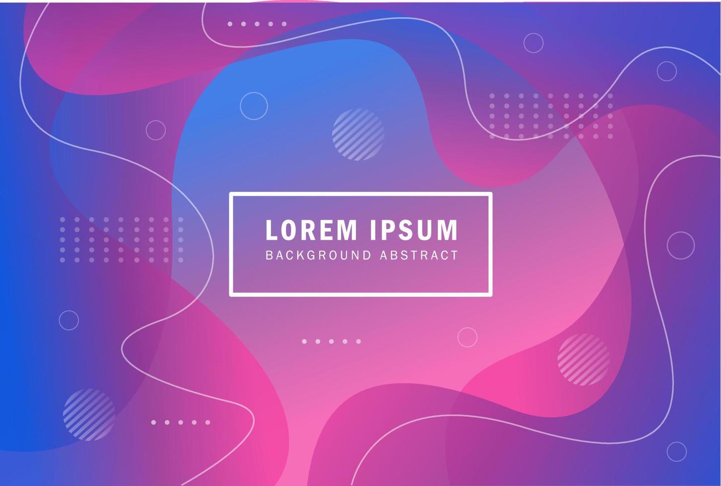 colorful gradient liquid shape Abstract background for business vector