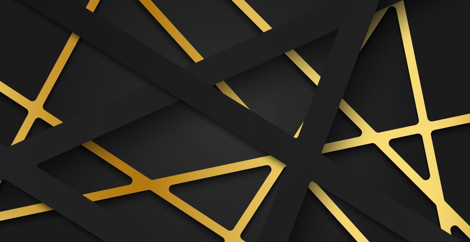 Abstract black background with deep shadow and texture, luxury background concept. vector