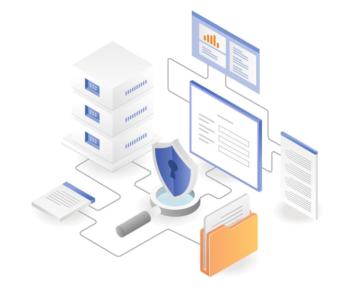Account network and server security vector