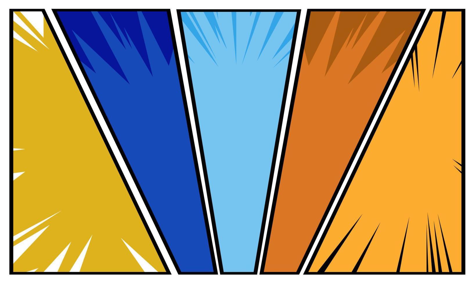 Comic Abstract Background Design Vector