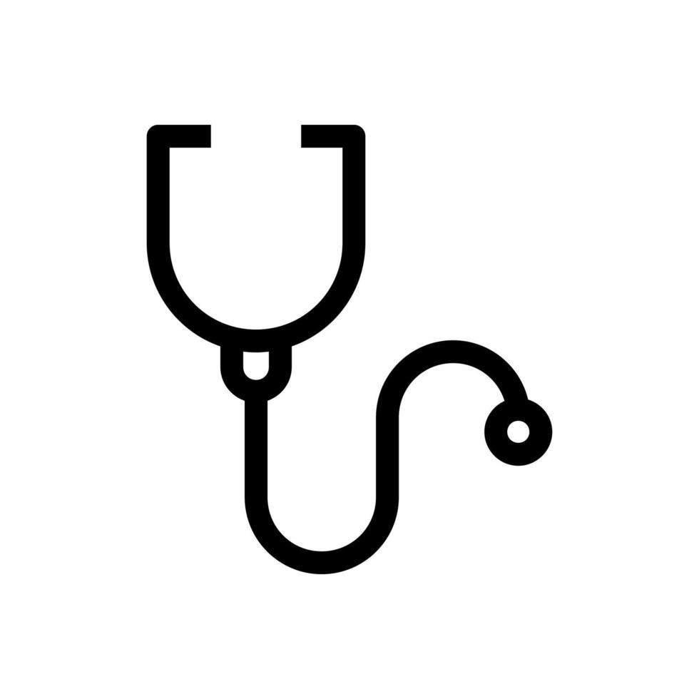 Stetoskop icon - medical and healthy vector