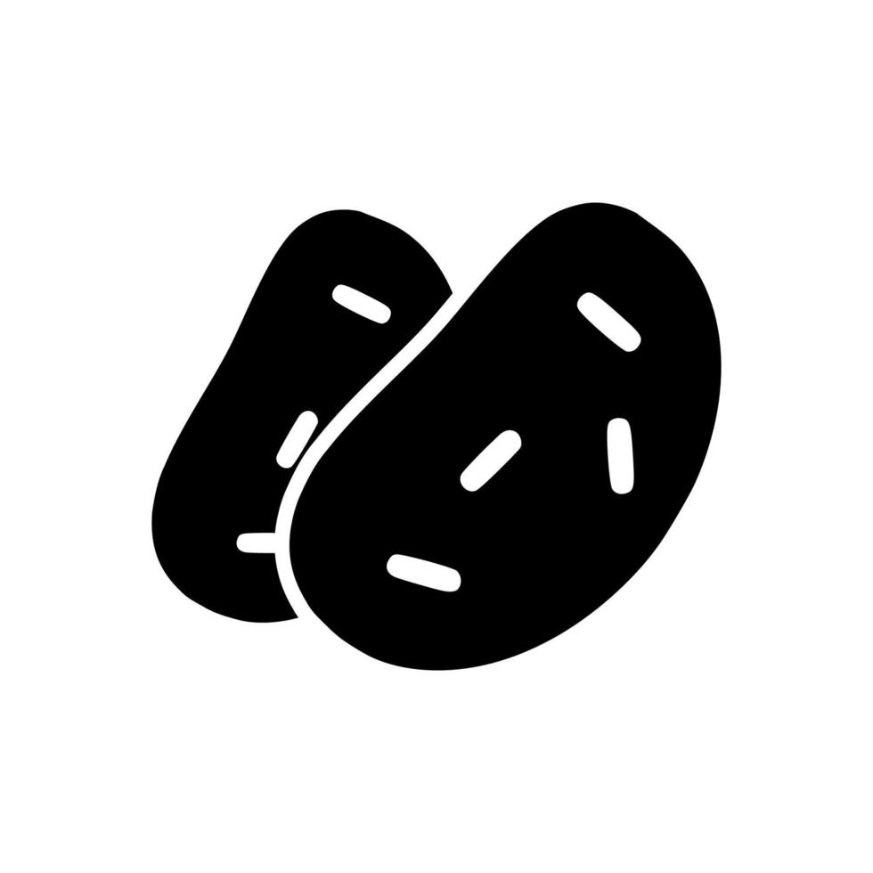 potatoes icon vector