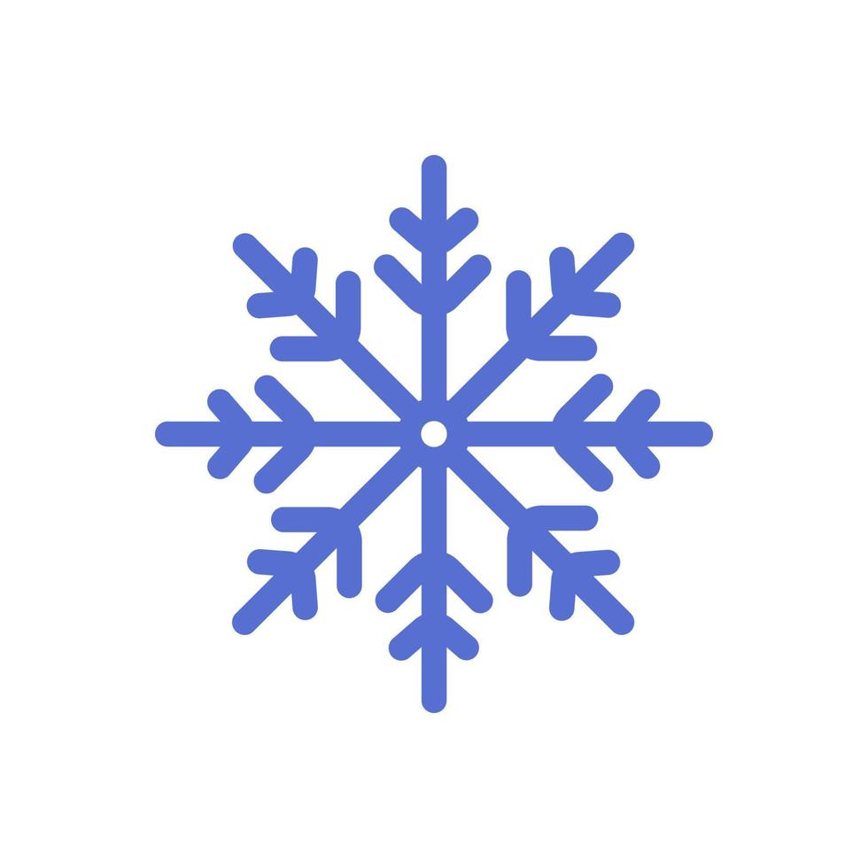 snowflake winter set of blue isolated icon silhouette on white background vector illustration.