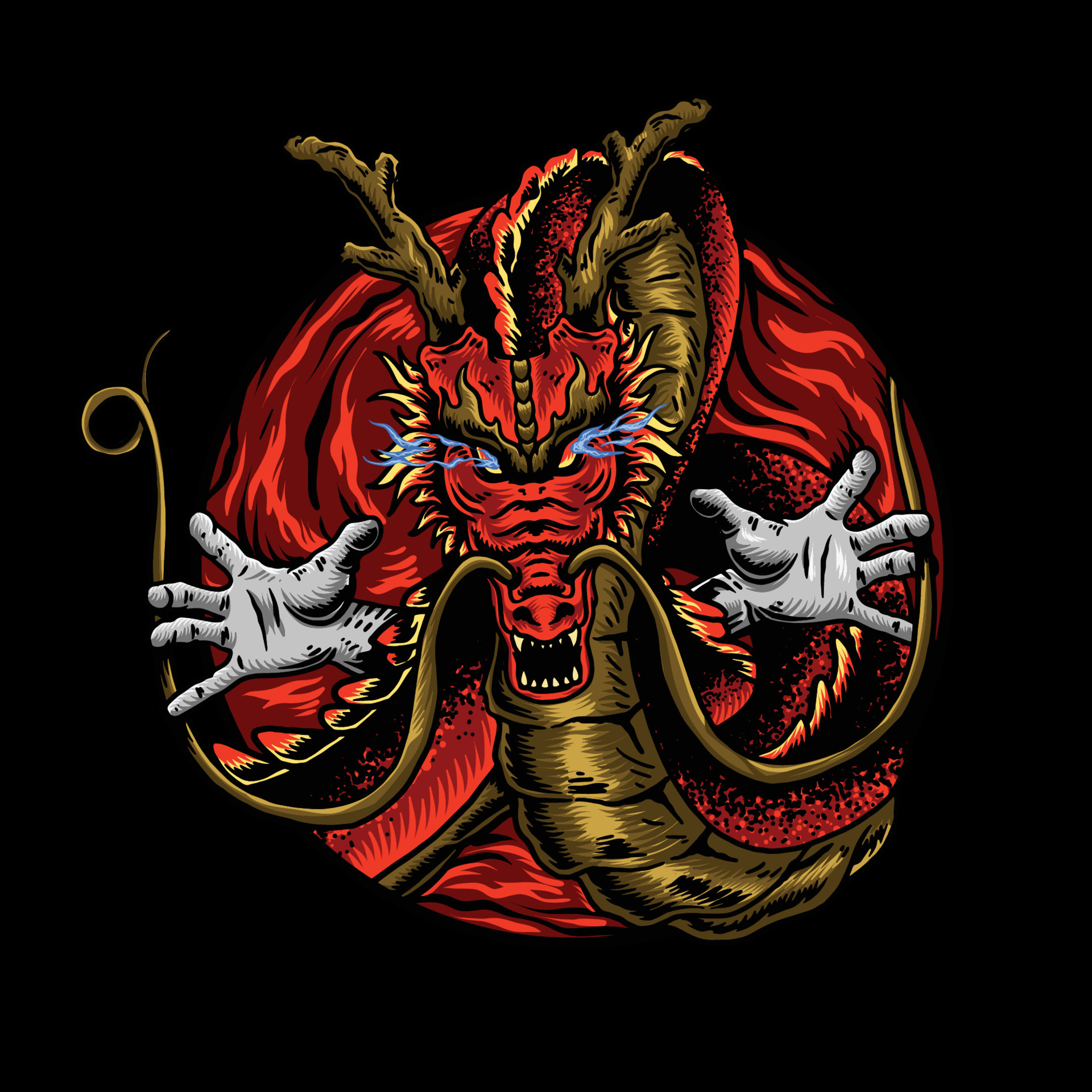 Red Dragon Vector Art, Icons, and Graphics for Free Download