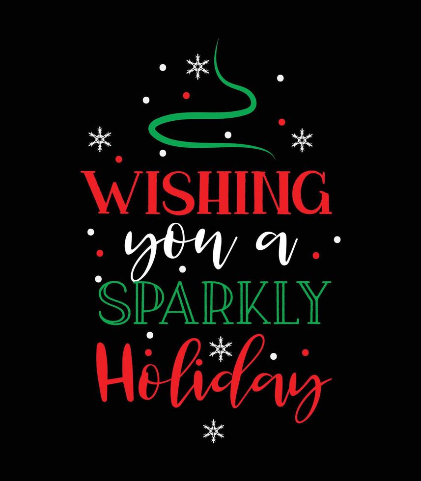 Christmas Quotes typography t-shirt design. Christmas t-shirt design. vector