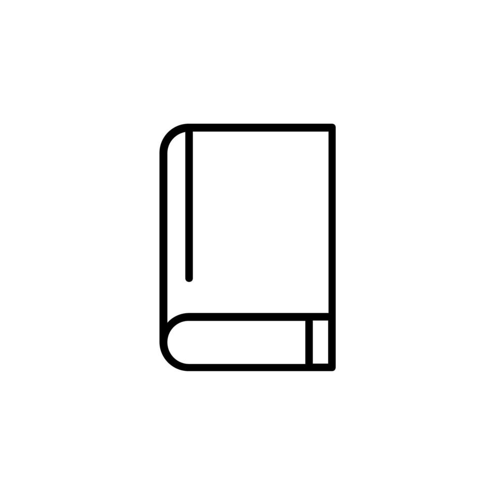 Book, Read, Library, Study Line Icon, Vector, Illustration, Logo Template. Suitable For Many Purposes. vector