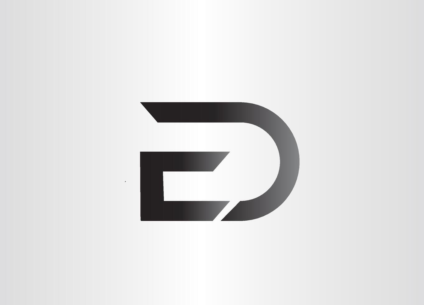 Abstract Letter Logo Initial ED. Vector logo template 5007990 Vector