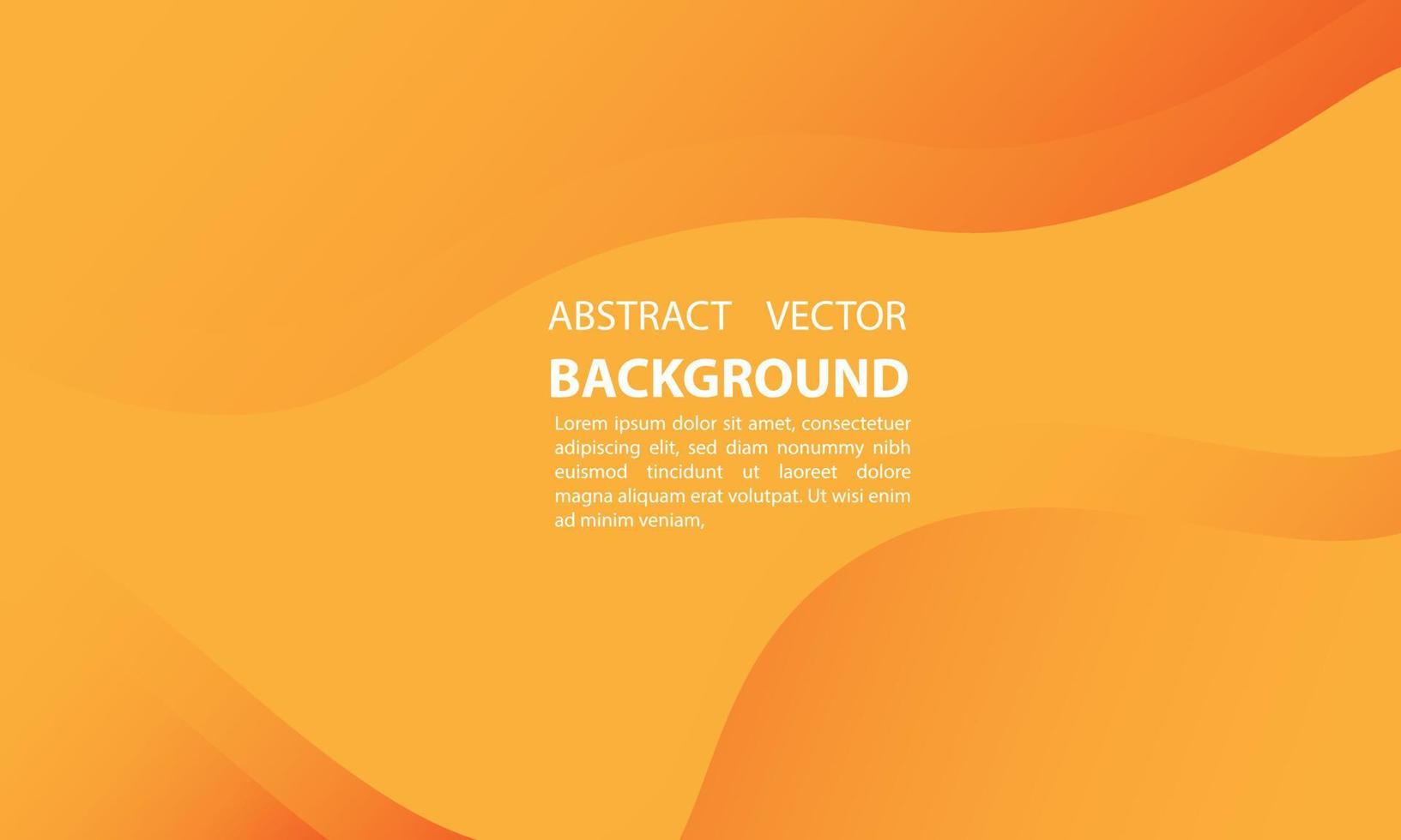 fondo abtrak gradiente geométrico líquido forma de onda líneas abstractas vector naranja, para carteles, pancartas y otros, diseño de ilustración vectorial eps 10