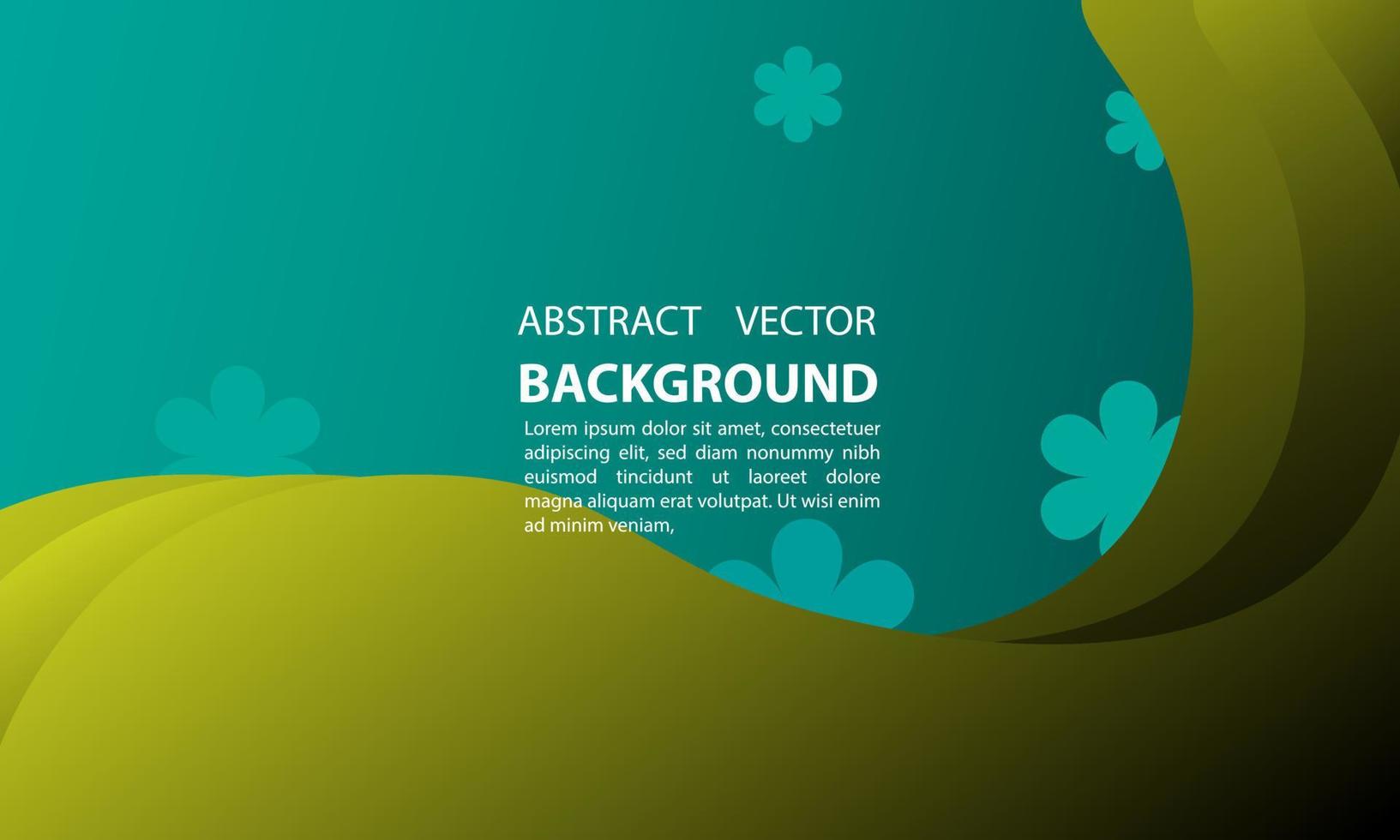 fondo abtrak gradiente geométrico forma de onda líquida líneas abstractas de vector verde menta, para carteles, pancartas y otros, diseño vectorial ilustración eps 10