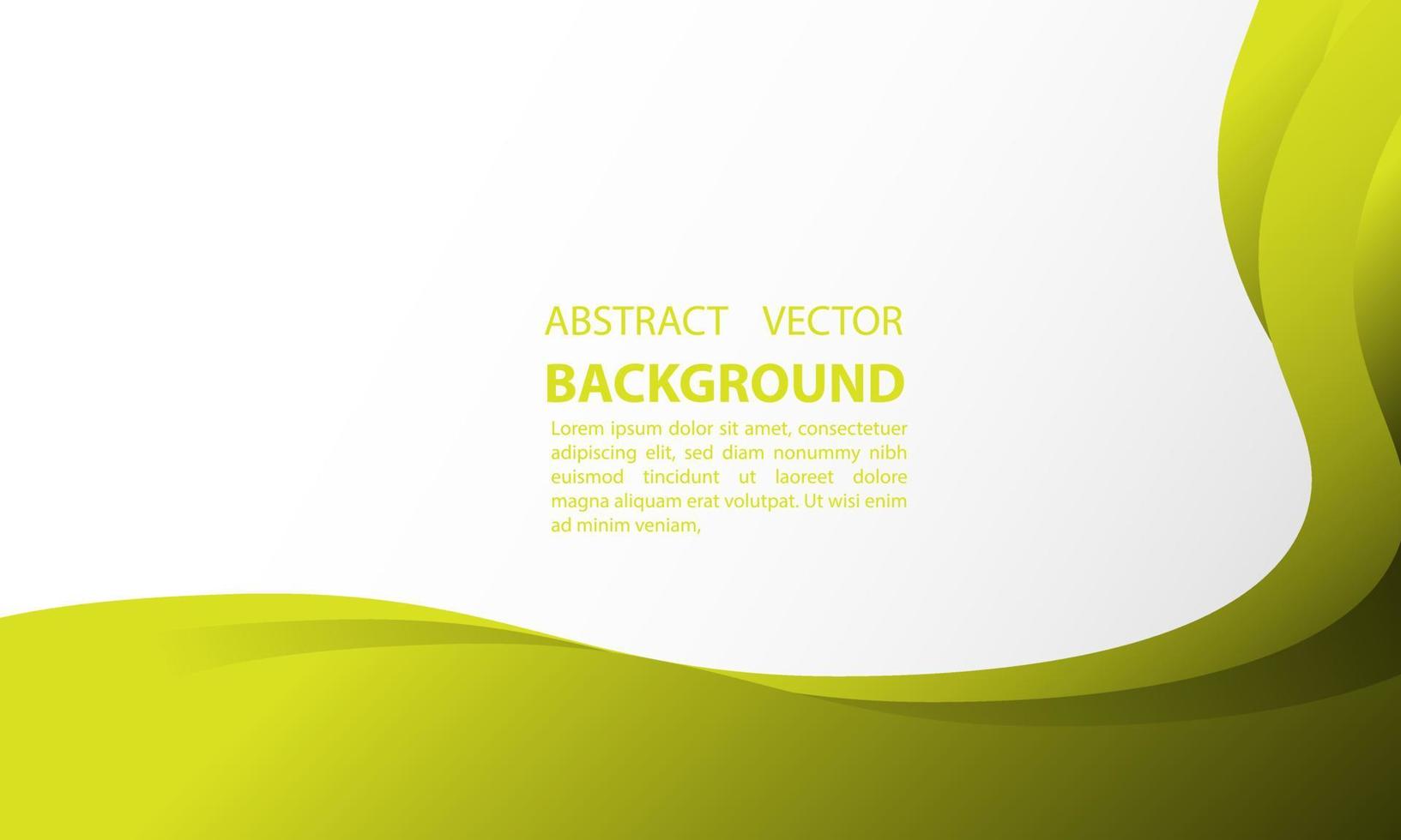 fondo abtrak gradiente geométrico ondas líquidas forman líneas abstractas de vectores amarillos coloridos, para carteles, pancartas y otros, diseño vectorial ilustración eps 10