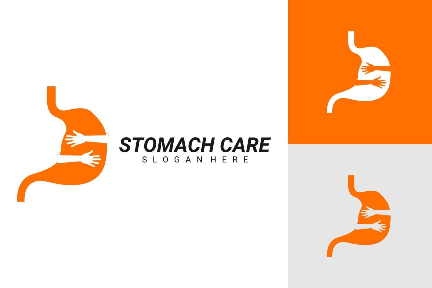 Illustration Vector Graphic of Stomach Care Logo. Perfect to use for Medical Company