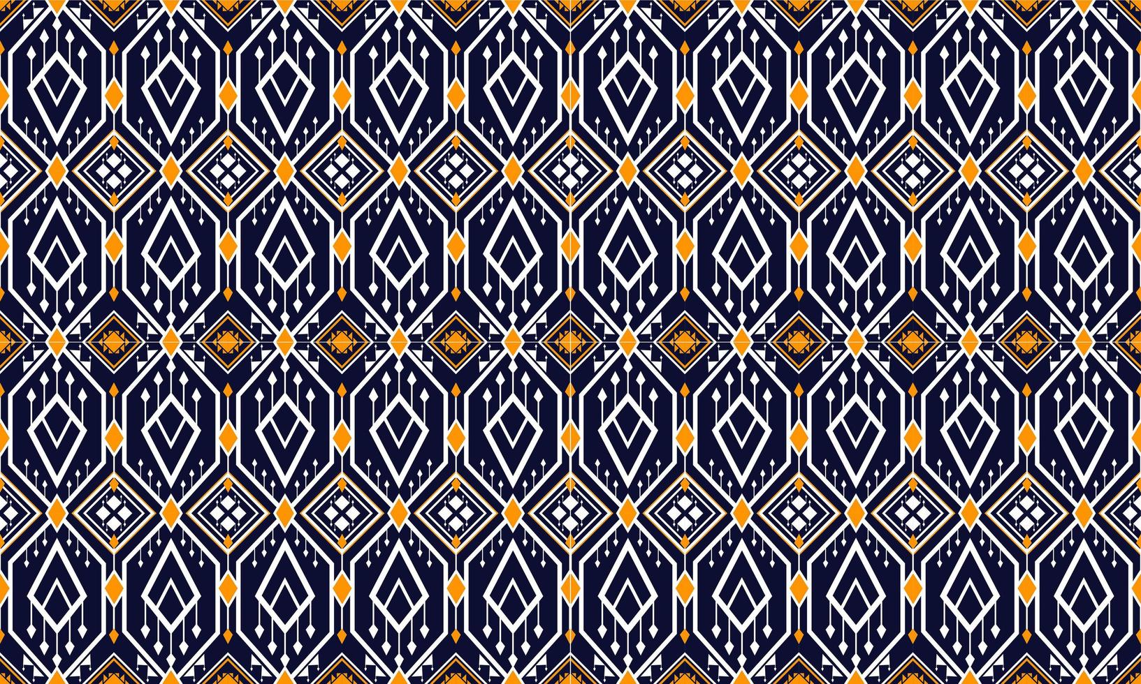 diseño tradicional de patrón oriental étnico geométrico para fondo, alfombra, papel tapiz, ropa, envoltura, batik, tela, estilo de bordado de ilustración vectorial. vector