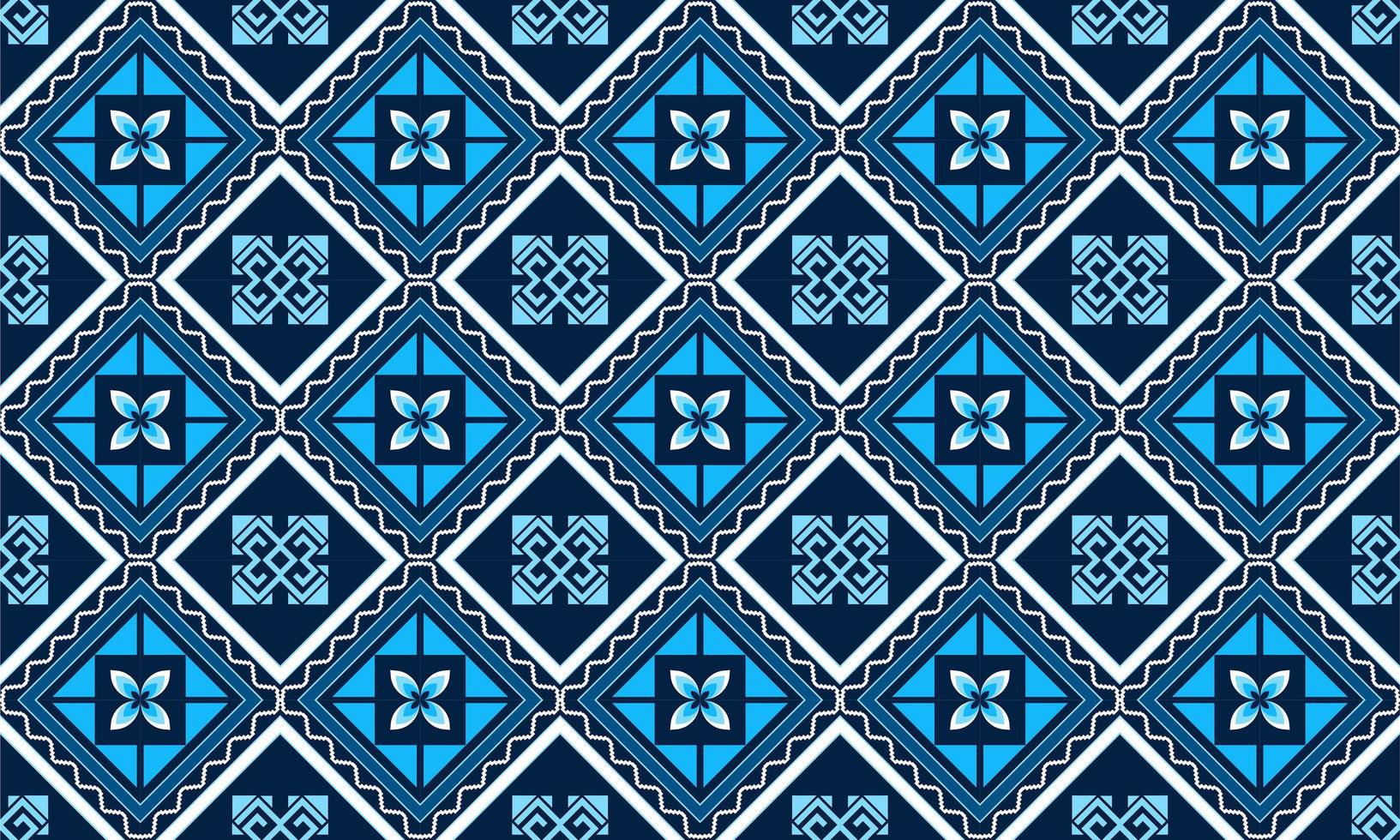 Abstract ethnic geometric pattern design for background or wallpaper. vector