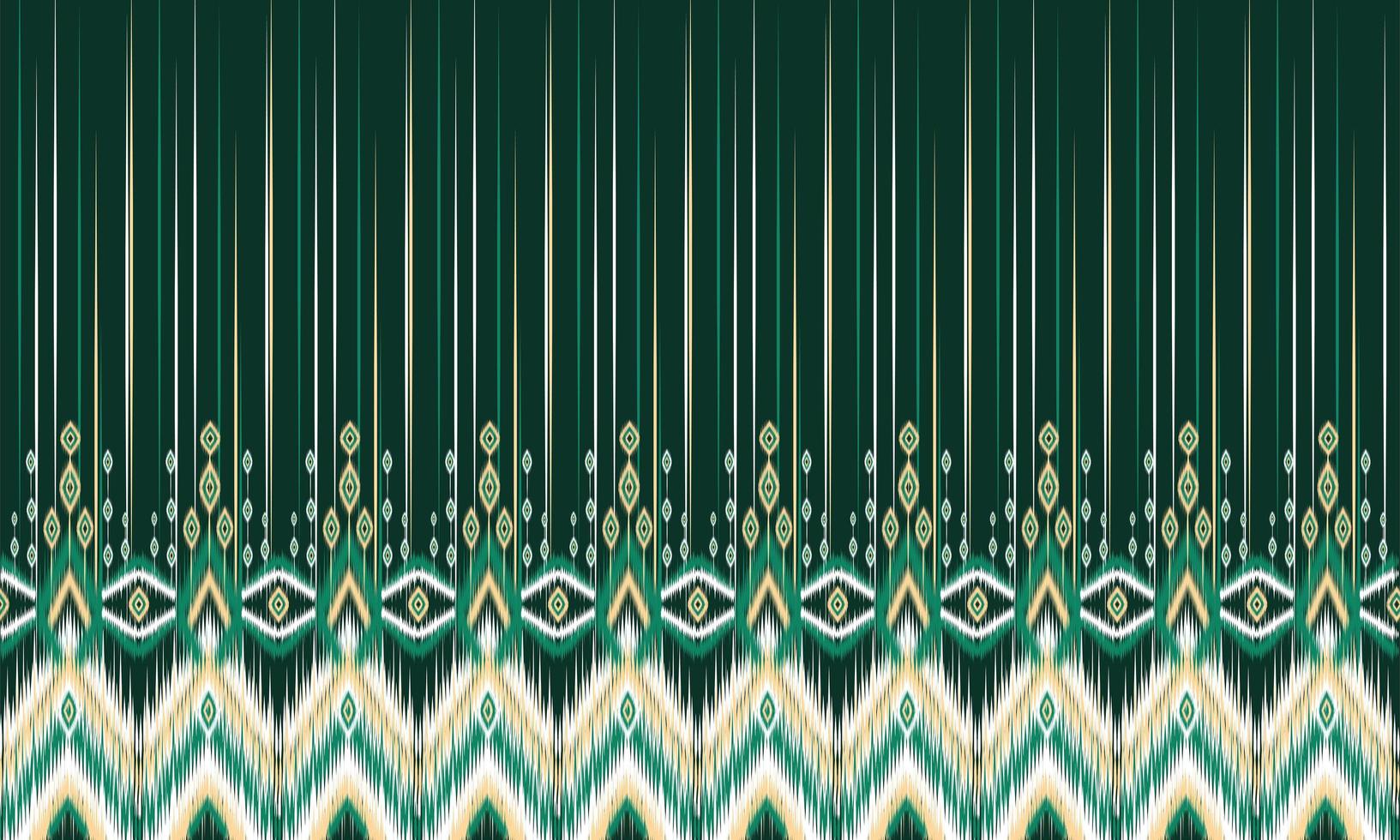 Ikat geometric folklore ornament with diamonds.Design forbackground,carpet,wallpaper,clothing,wrapping,Batik, fabric, Vector illustration.embroidery style.