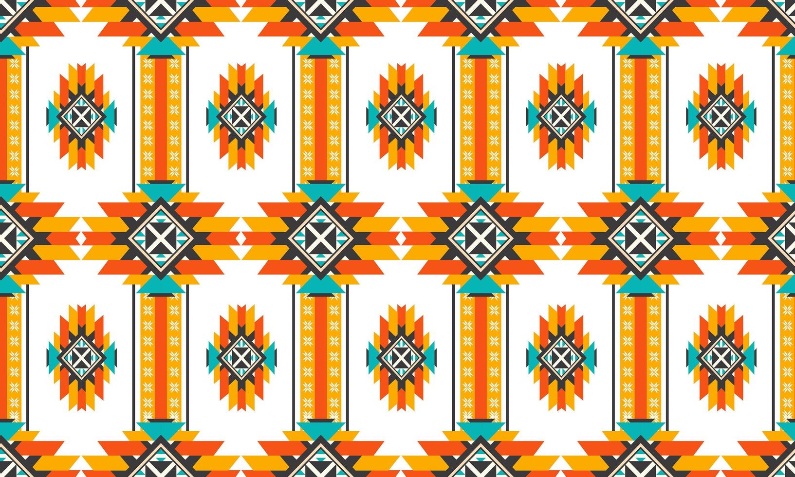 Oriental ethnic seamless pattern vector traditional background Design for carpet,wallpaper,clothing,wrapping,batik,fabric,Vector illustration embroidery style.