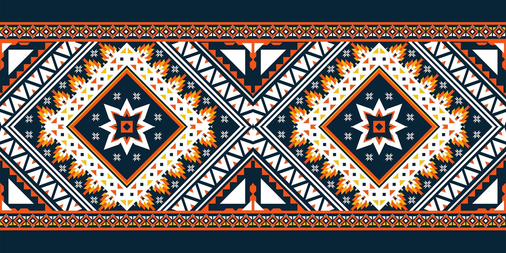 Geometric ethnic pattern seamless. vector
