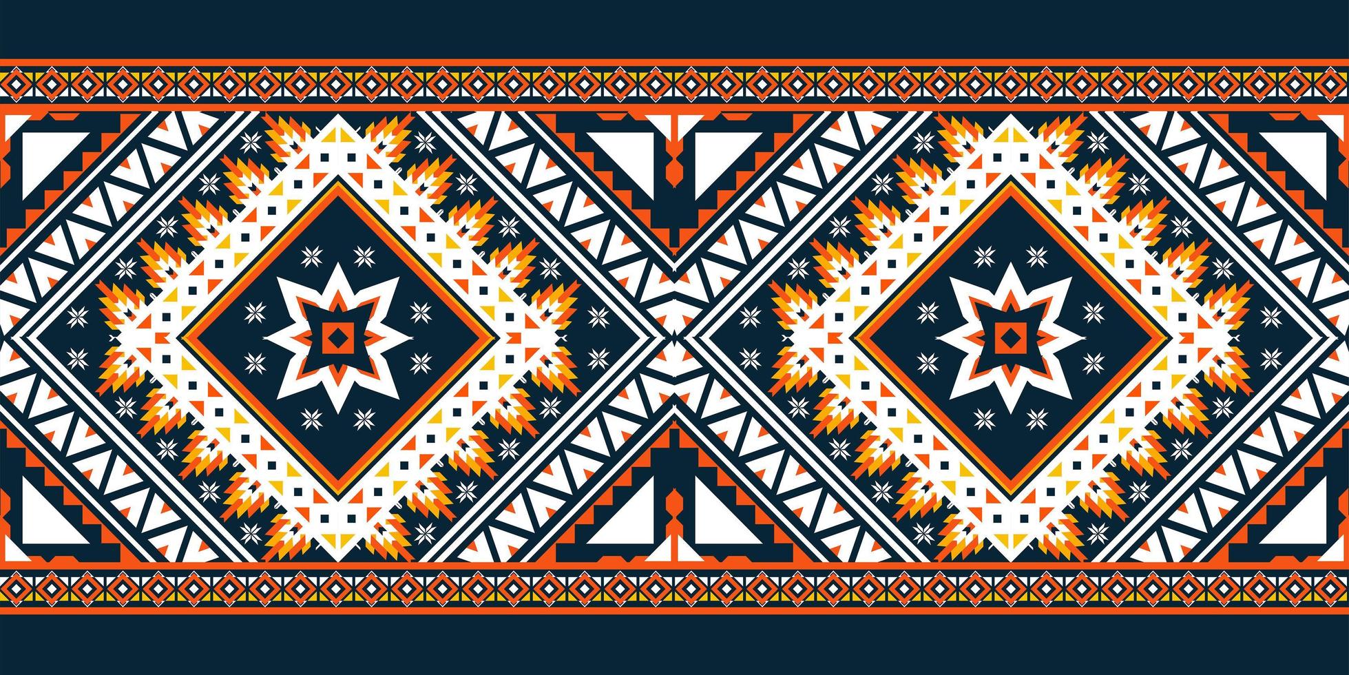 Geometric ethnic pattern seamless. vector