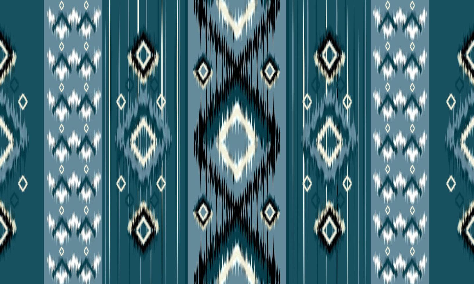 diseño tradicional de patrón oriental étnico geométrico para fondo, alfombra, papel tapiz, ropa, envoltura, batik, tela, estilo de bordado de ilustración vectorial. vector