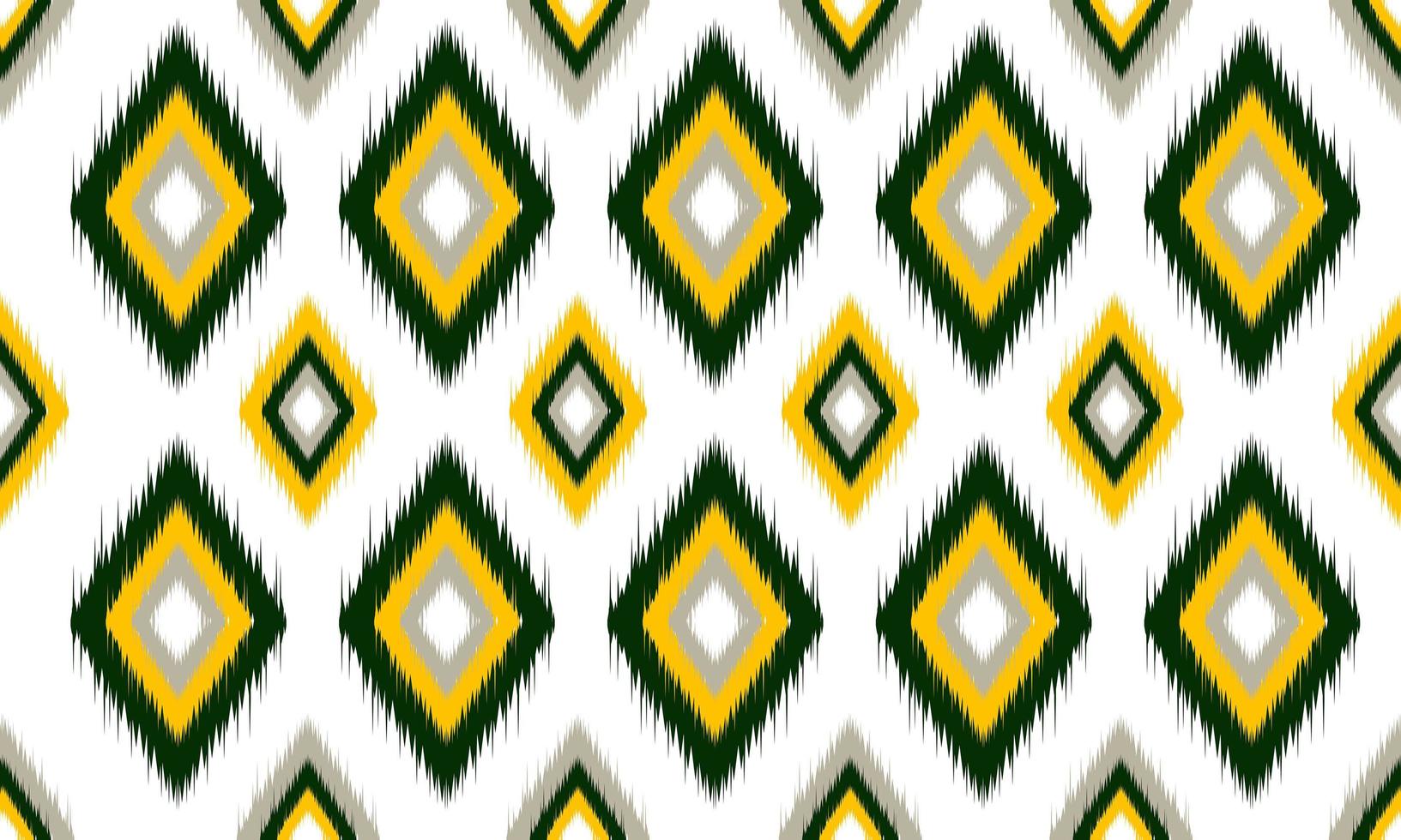 Geometric ethnic oriental ikat pattern traditional Design for background,carpet,wallpaper,clothing,wrapping,Batik,fabric,Vector illustration.embroidery style. vector