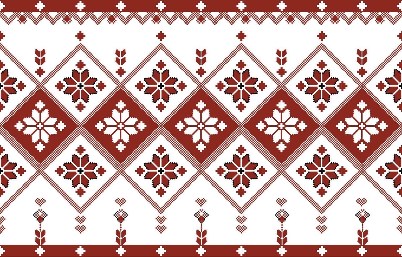Geometric seamless ornament Print, Ethnic Print Fabric Pattern vector
