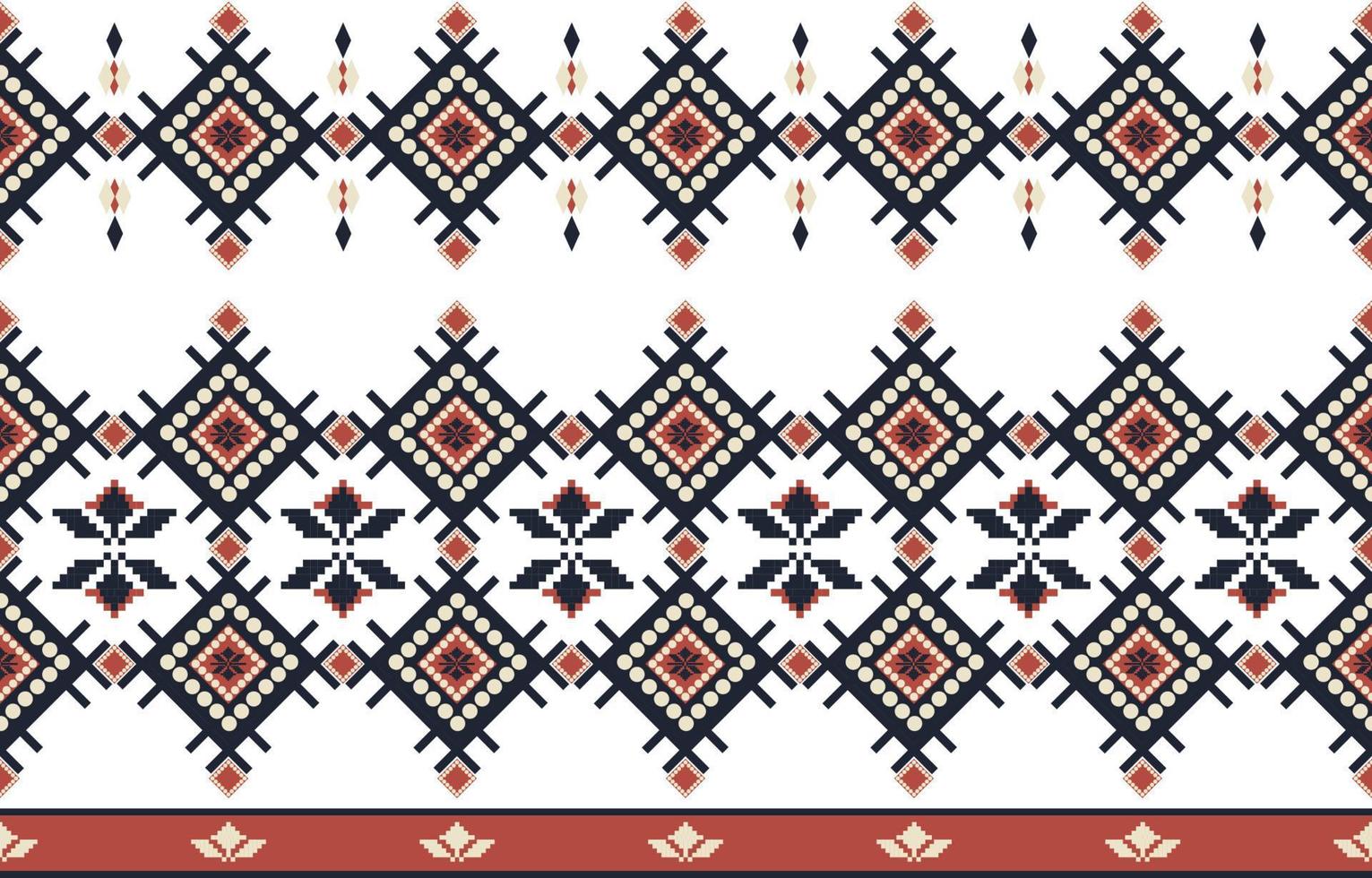 Ethnic Ornament Seamless Traditional Print vector