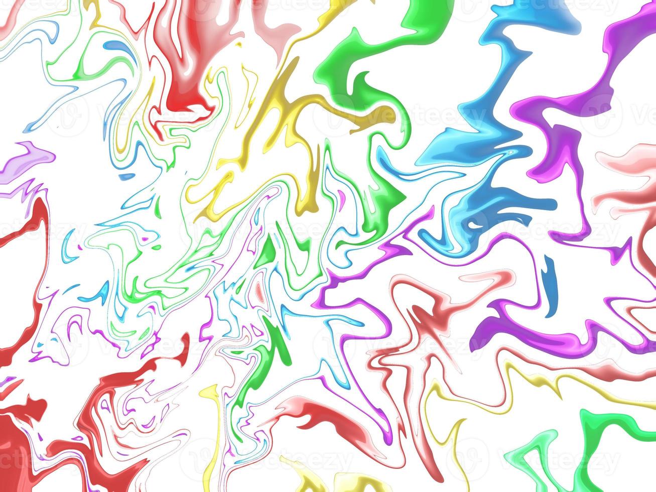 Rainbow Watercolor Background photo