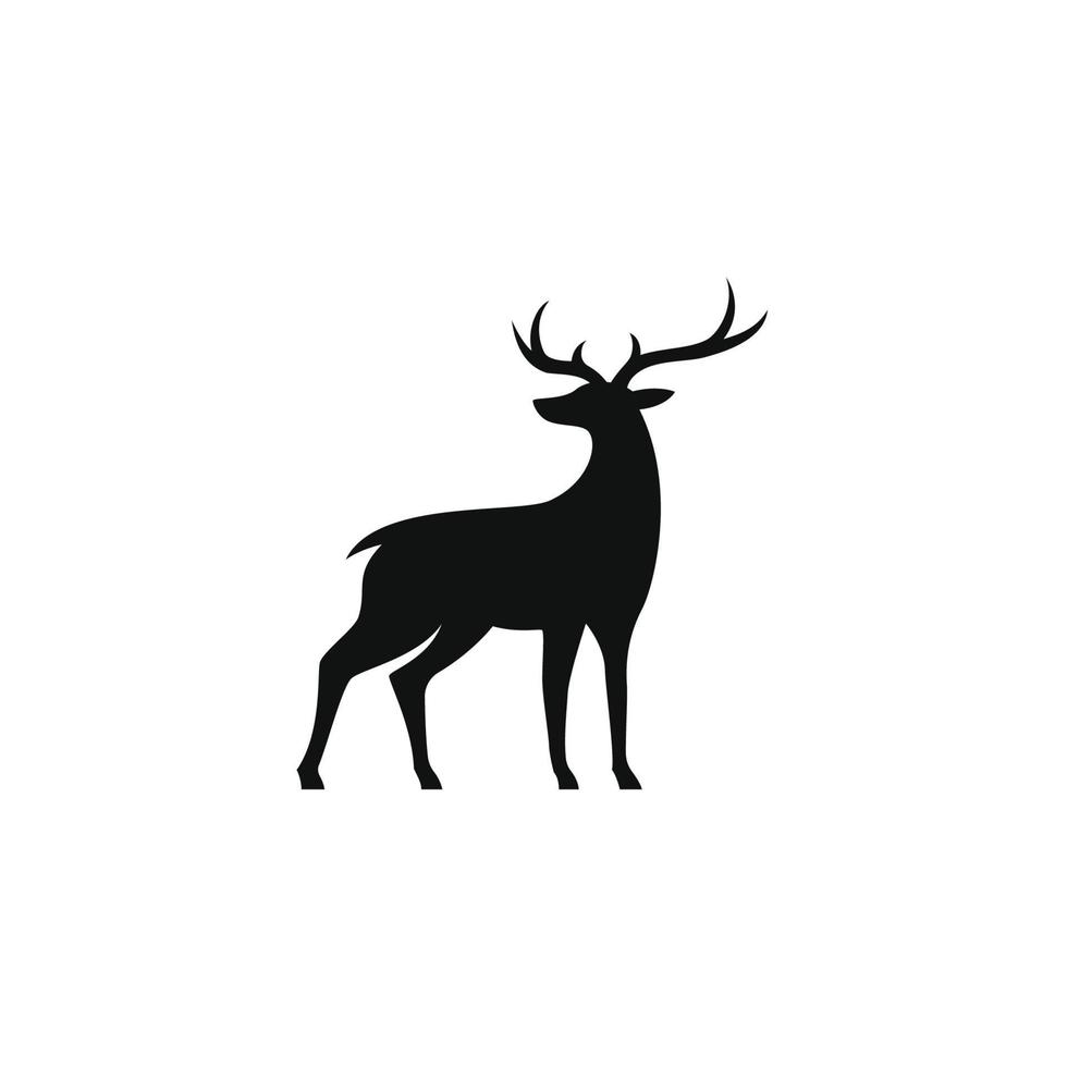 deer logo vector design