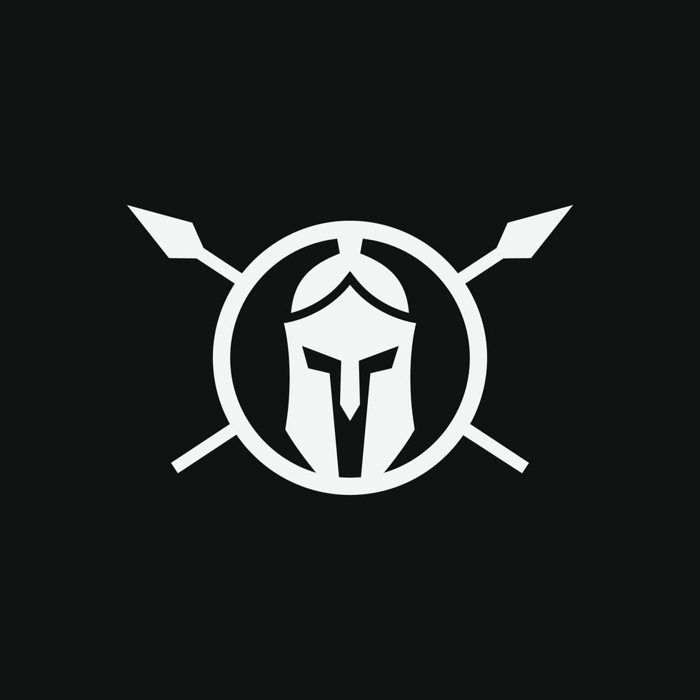 spartan logo vector design