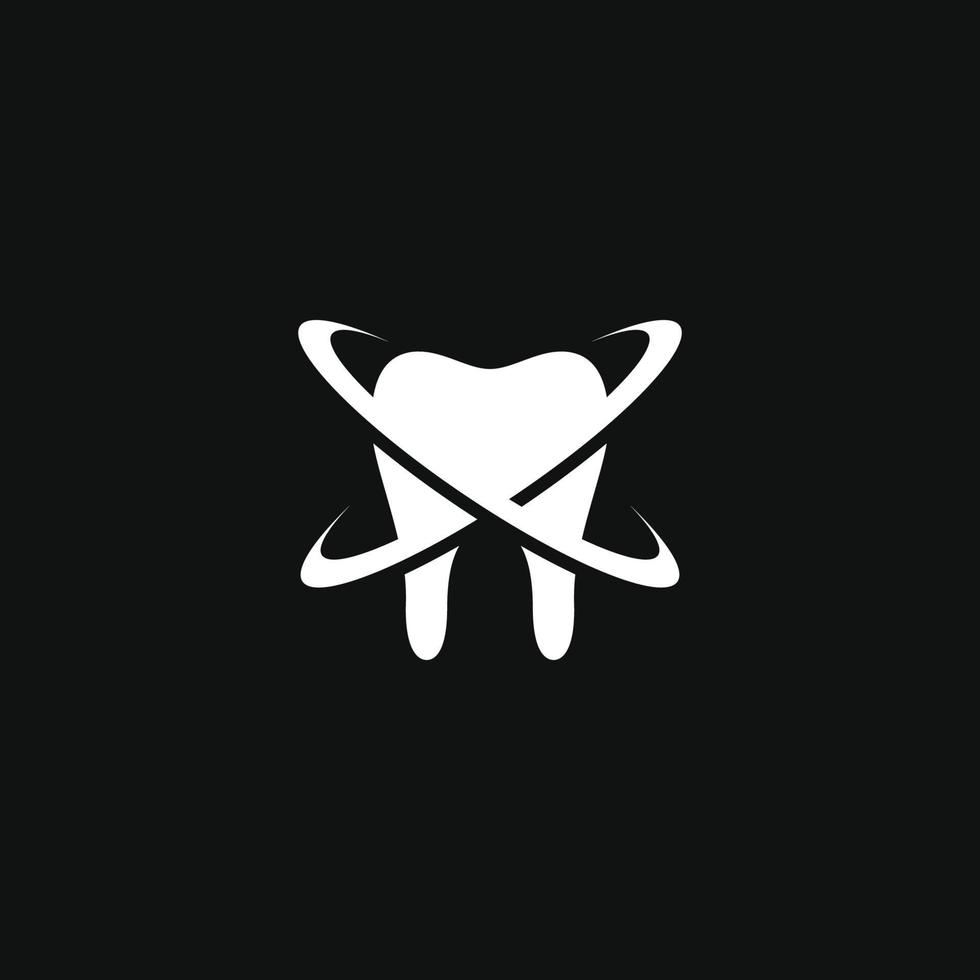 protective dental logo vector design