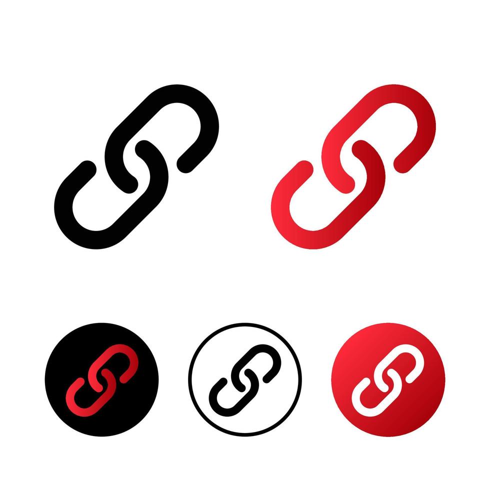 Abstract Link Icon Illustration vector