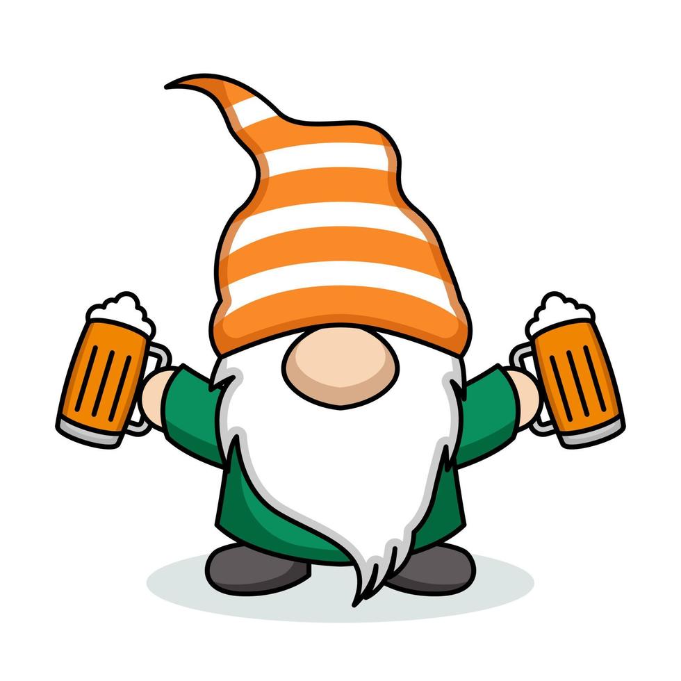 Beer helmet with drink icon cartoon Royalty Free Vector