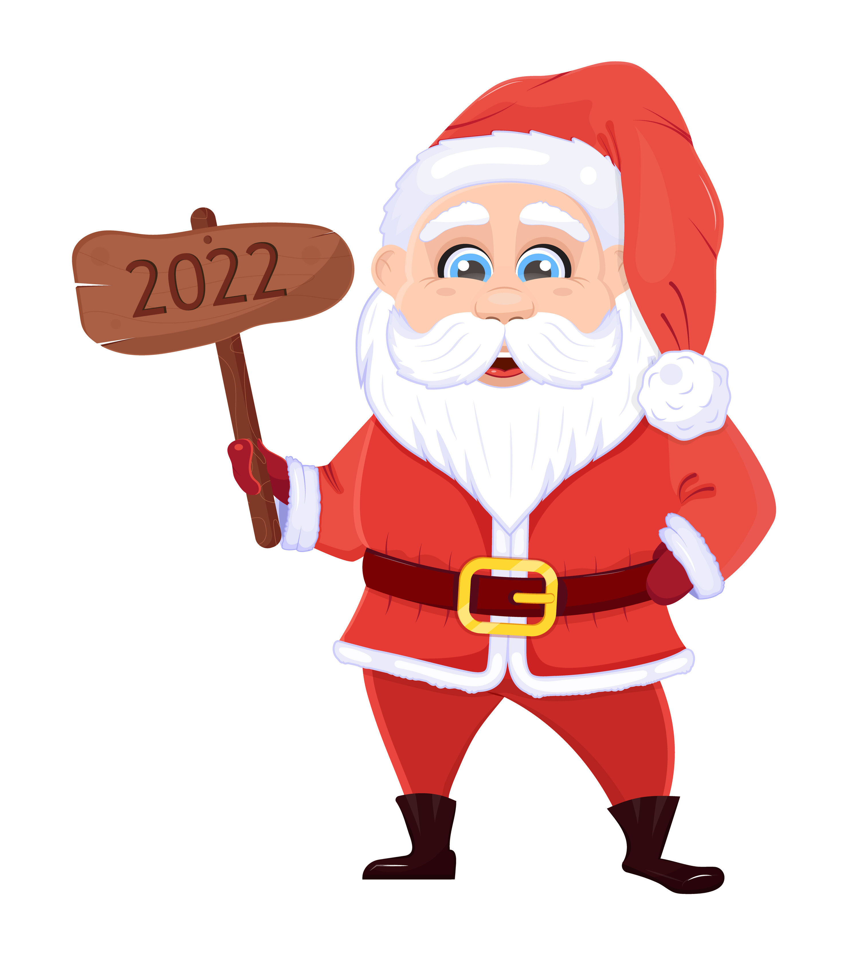 Santa Claus charcter vector. Christmas and New Year illustration. Funny cartoon Santa is taking magic xmas stick. 5012694 Vector Art at Vecteezy Santa Claus charcter vector. Christmas and New Year illustration. Funny cartoon Santa is taking magic xmas stick. 5012694 Vector Art at Vecteezy