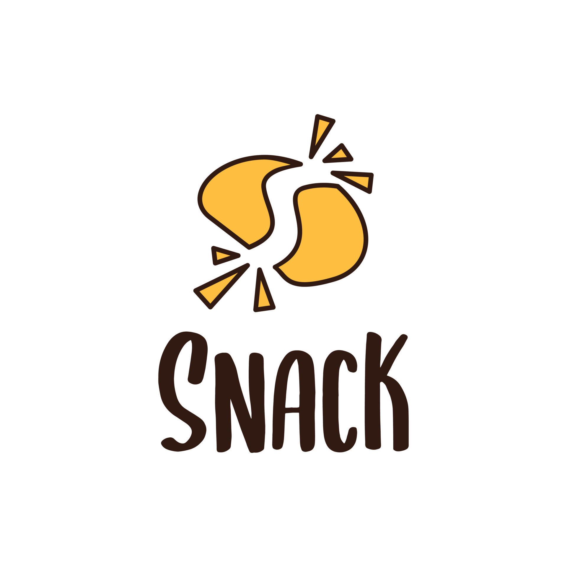 Ton sac Saint snack logo design camarade Indica sauter