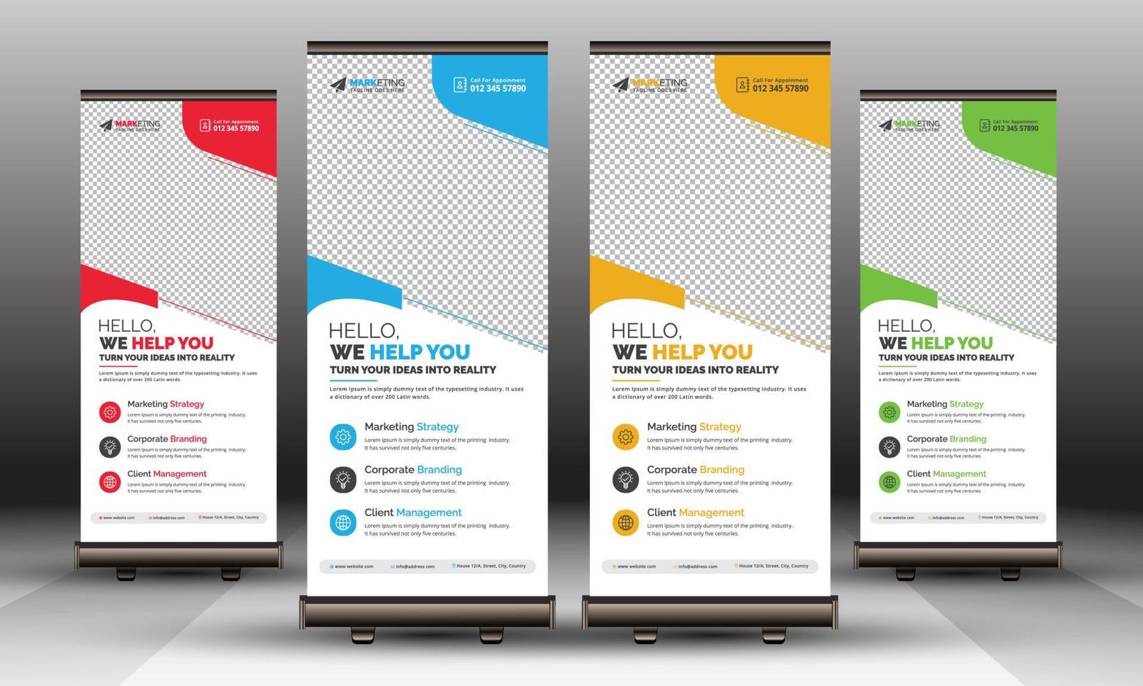 Modern Simple Clean Corporate Business Stylish Roll Up Banner Standee  Template, Modern X Banner Signage Unique Design for Office, Company,  Multipurpose Use 5013996 Vector Art at Vecteezy