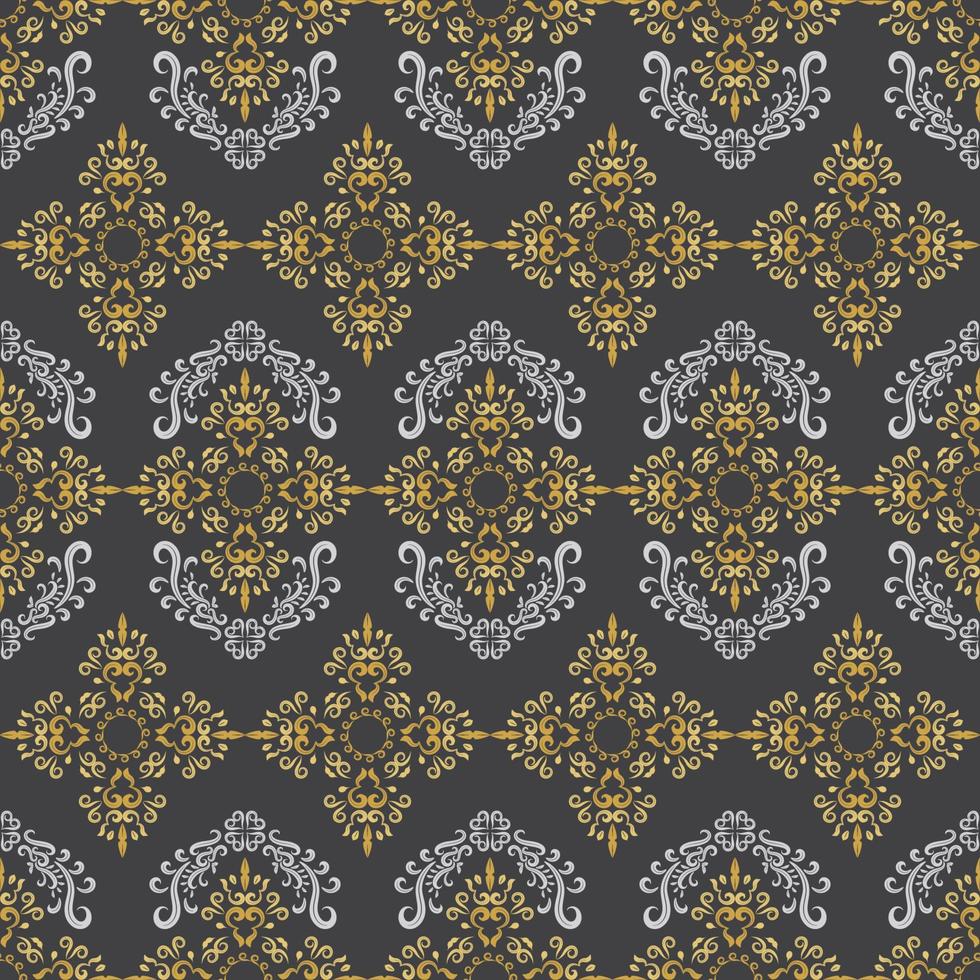 Luxury Vintage Seamless Pattern vector