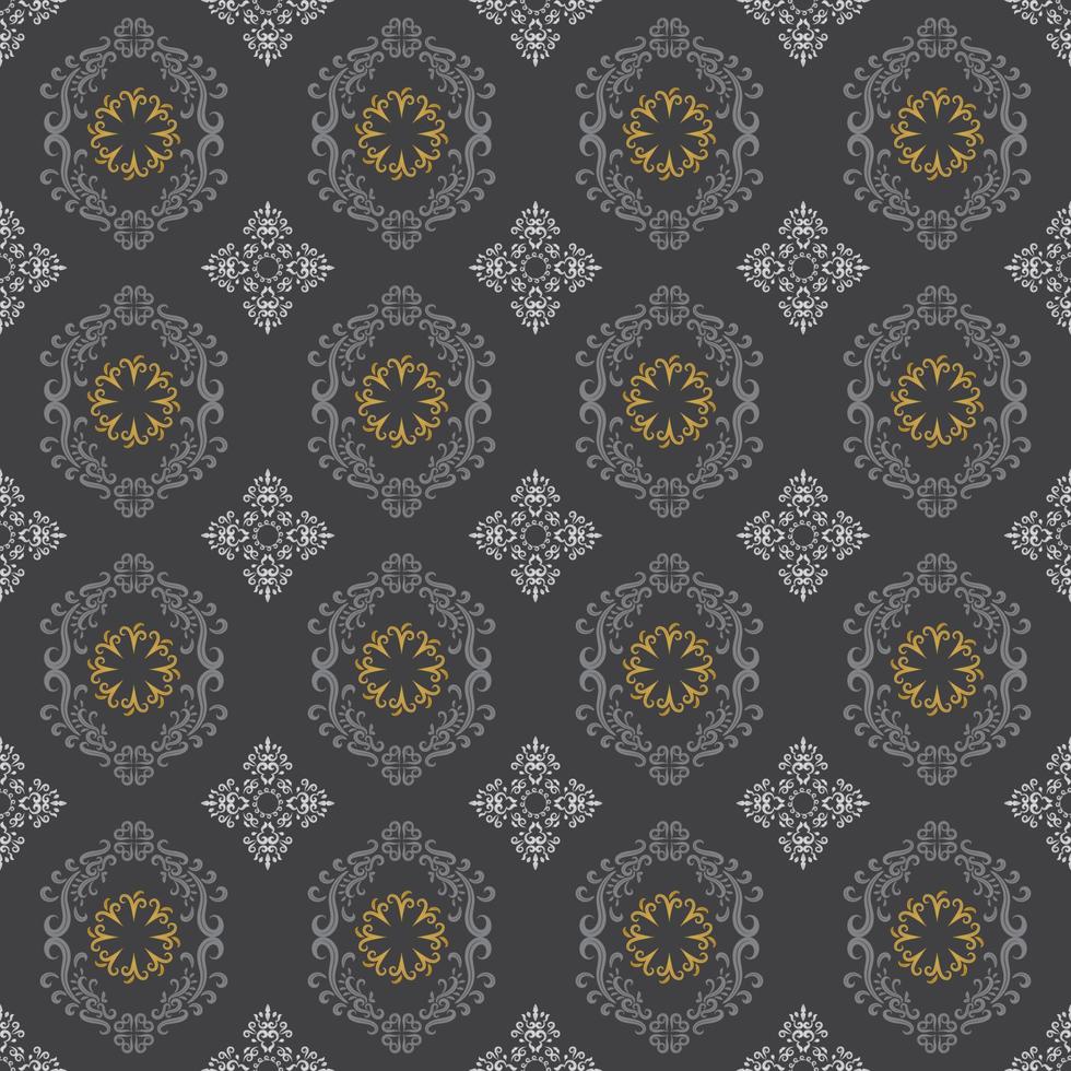 Luxury Vintage Seamless Pattern vector